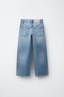 FADED WIDE-LEG JEANS - Zara фото 2