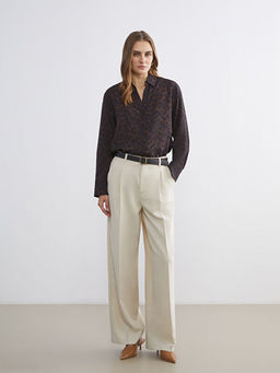 Leopar Desenli Kad?n G?mlek