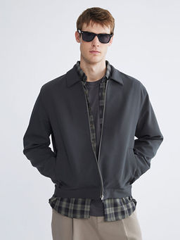 Standart Kal?p G?mlek Yaka Erkek Ceket