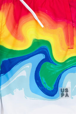 U. S. Polo Assn Красные шорты для плавания для мальчиков - U.s. polo assn фото 3