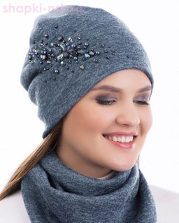 75/16 Шапка женская флис (55-58)