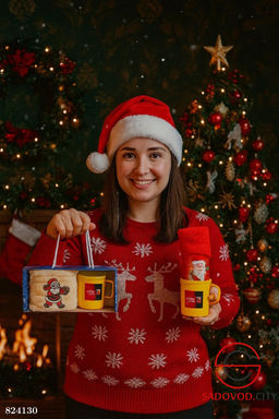 Подарочный новогодний набор полотенец