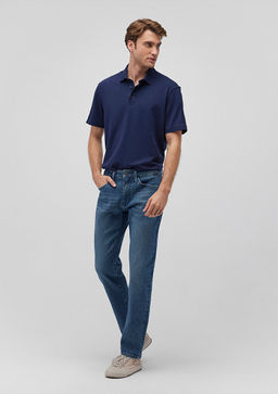 Marcus Mavi Black Golgeli Indigo Mavisi Jean Pantolon  фото 2