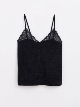CONTE Топ с кружевом для дома INSOMNIA LHW 1436 black black