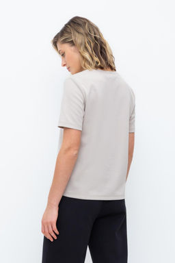 ЕВТ 3243/кремовый фуфайка жен