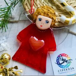 Сувенир Ангел с сердцем - Стрекоза фото 5