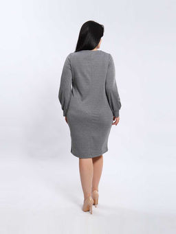 Платье женское, цвет белый черный