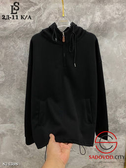 Худи женское однотонное