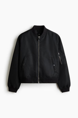 Cazadora bomber acolchada de nailon