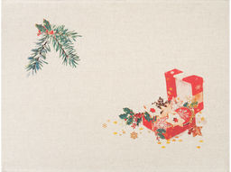 Полотенце 22С142-ШР+К/п.р. 45*60 "Новогодний ужин-3" цв. 1 рис. 1223