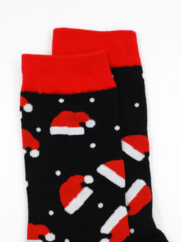 Носки НГ р.35-40 Happy Новогодний колпак - Krumpy фото 3