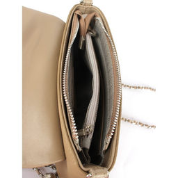 Сумка женская натуральная кожа GU 2066-99147, 1отд+карм/перег, плечевой ремень, капучино SALE 261152 - Adelia фото 8