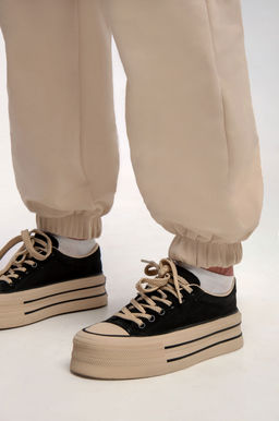 Арт. 7586 Брюки женские 42-50 (5 шт) Цвет:бежевый - Калинка фото 6