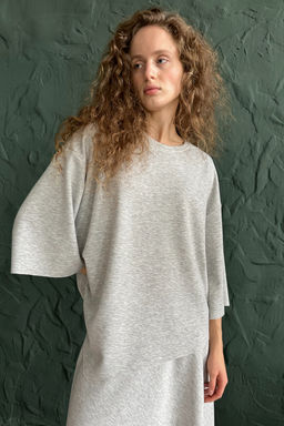 Блузка женская ASY105/01/Серый меланж