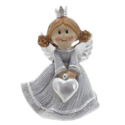 Фигурка декоративная "Ангел", L5 W4 H7,5 см, 2в.