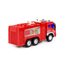 Сити, автомобиль-пожарный инерционный (со светом и звуком) (в коробке) - Полесье фото 4