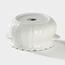 Сахарница с ложкой на бамбуковой подставке BellaTenero Тюльпан, 350 мл, фарфор, белая  фото 6