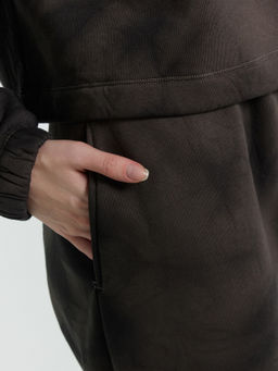 Костюм спортивный женский коричневый с эффектом фаст дай фаст дай на кофе 192474 - Mark formelle фото 8