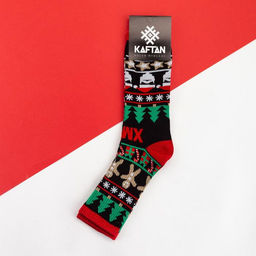 Носки новогодние мужские KAFTAN Xmas mood, размер 41-44 (27-29 см)