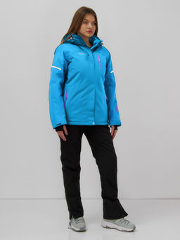 Куртка горнолыжная Chunmai 01_1Gl женская голубая утеплитель 480-580 г/м² фото 10