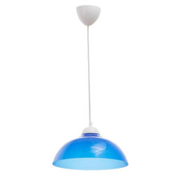 Люстра BayerLux 2211/1, Е27, 1×15 Вт, d=29 см, h=60 см, синий