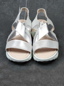 08-PED92-4 SILVER Босоножки (натуральная кожа) - Фабричный китай фото 9
