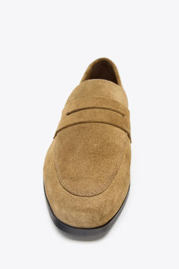 SPLIT SUEDE LOAFERS - Zara фото 4