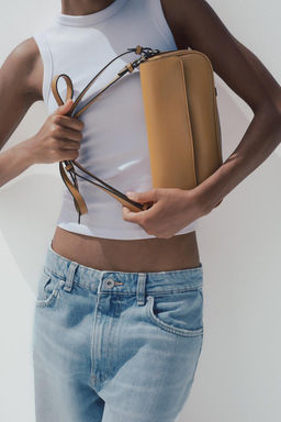 DOUBLE-HANDLE CROSSBODY BAG