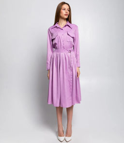 Платье #КТ8517, сиреневый