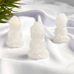 Фигурка "Будда" из молочного Кварца