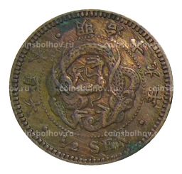 1/2 сена 1886 года Япония