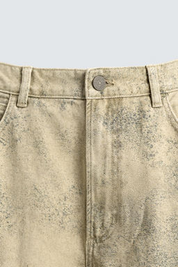 FADED PRINT BAGGY FIT TROUSERS - Zara фото 8