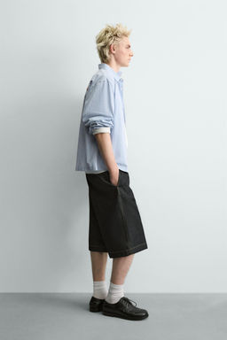 Рубашка Zara CAMISA RAYAS в полоску