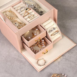 Шкатулка для украшений 17x14x15см / SP01192 /уп 18/ - Галеонтрейд фото 4