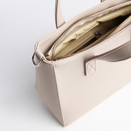 Сумка женская TEXTURA, тоут, средний размер, цвет бежевый  фото 7