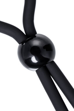 Лассо на пенис A-Toys by TOYFA Ect, силикон, черный, 14 см