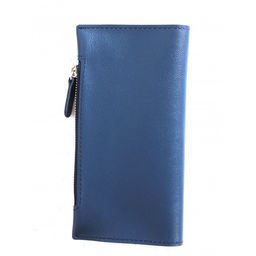 Портмоне мужское Croco-ПР-1052 натуральная кожа 3 отд, 5 карм, синий бергамо (47) 264807  фото 2