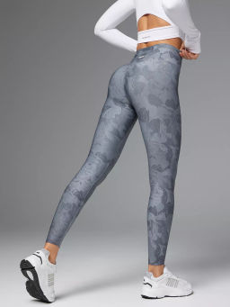 Спортивные леггинсы с принтом