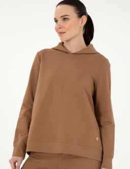 Coconut Oversize Kap__onlu Sweatshirt