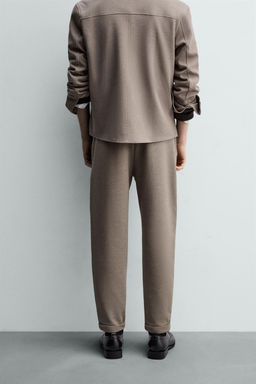 PANTAL?N CINTURA JOGGER EASY CARE / Tostado vigor? - Zara фото 3