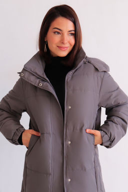 Martichelli Пуховик серый  фото 3