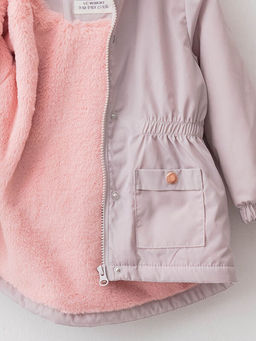 Kap??onlu Uzun Kollu K?z Bebek Fermuarl? Mont - Waikiki фото 3