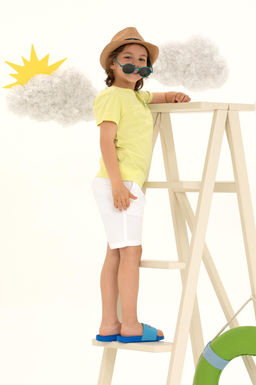 U. S. Polo Assn Детская светло-желтая футболка с круглым вырезом - U.s. polo assn фото 3