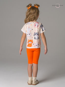 Костюм Актив солнечные котики-оранжевый - Sovalina фото 13