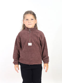 CRB wear / CWKG 63998-33-427 Толстовка для девочки,какао