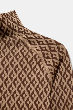 JACQUARD THERMAL T-SHIRT THERMOLITE® CORE SKI COLLECTION - Zara фото 16
