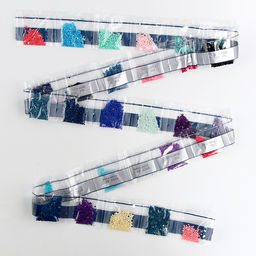 Алмазная мозаика на новый год с полным заполнением со светящимися стразами на холсте Северное сияние, 20?30 см, набор для творчества