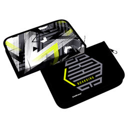 Цена за 1 шт. Пенал-книжка без наполнения ErichKrause 135x205x30мм Skateboard Zone