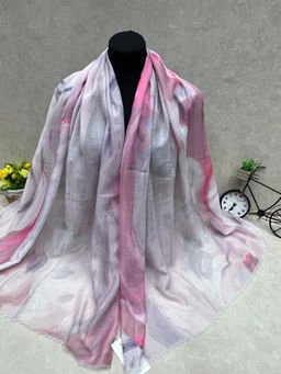 Легкий платок на голову и шею, мультицвет