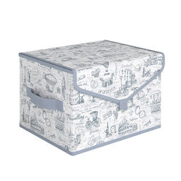 Короб стеллажный с крышкой, малый, 30*25*20 см Valiant